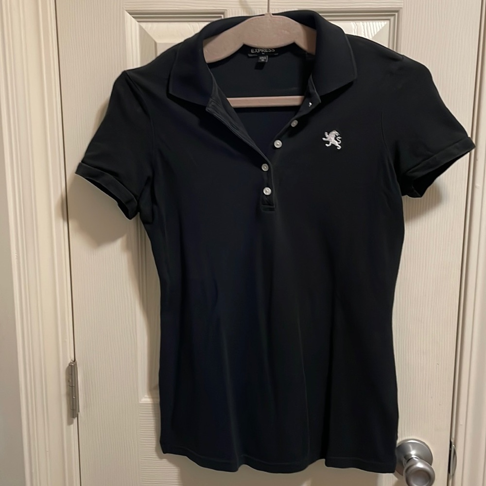 Woman’s Black express polo size Medium